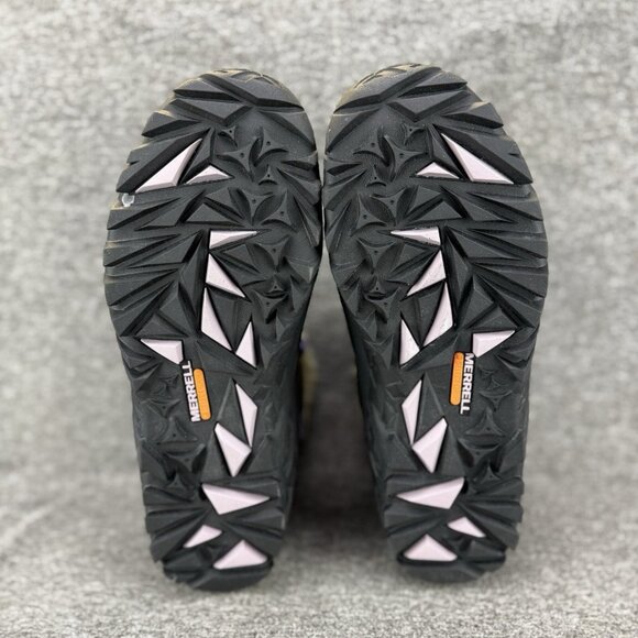 ✅Women's 10M Merrell Fluorecein Winter Boots Brown Waterproof Faux Fur Insulated - Picture 5 of 10